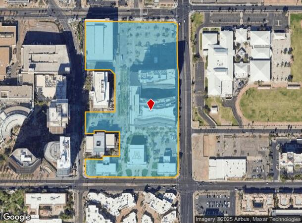  600 E Van Buren St, Phoenix, AZ Parcel Map