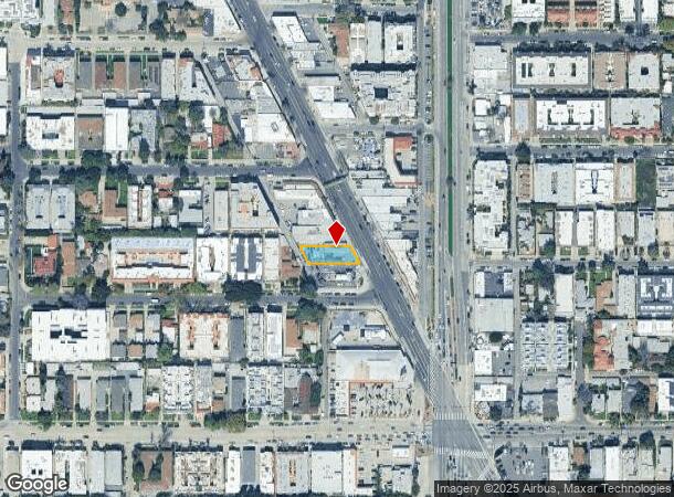  4859 Lankershim Blvd, North Hollywood, CA Parcel Map