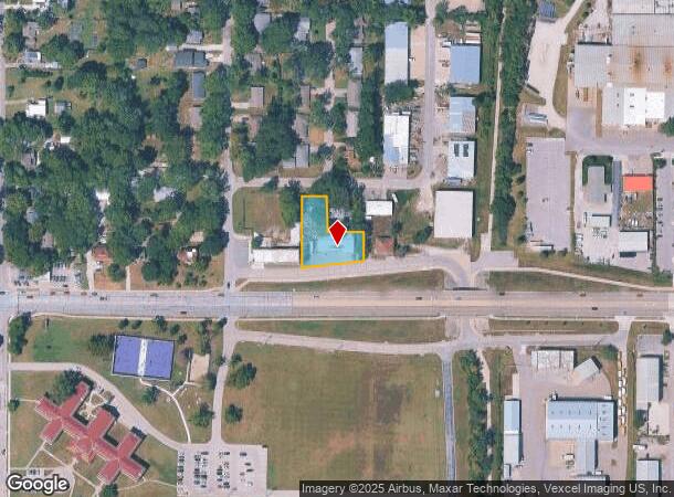  500 E 23Rd St, Lawrence, KS Parcel Map