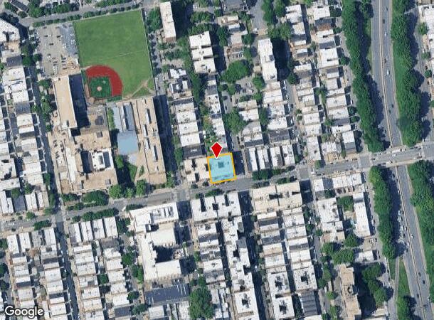 1589 E 172Nd St, Bronx, NY Parcel Map