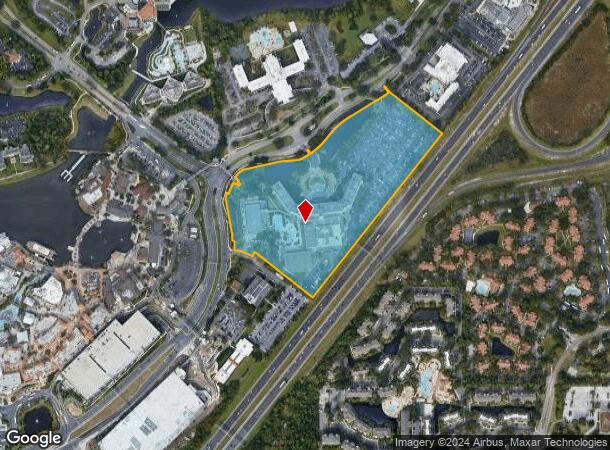  1751 Hotel Plaza Blvd, Orlando, FL Parcel Map