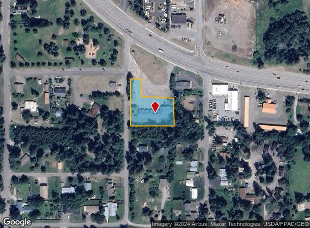  1401 2Nd Ave E, Columbia Falls, MT Parcel Map