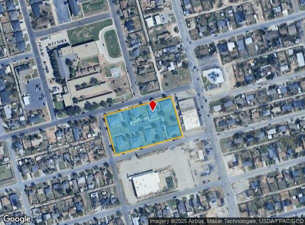  508 E Parker Ave, Midland, TX Parcel Map