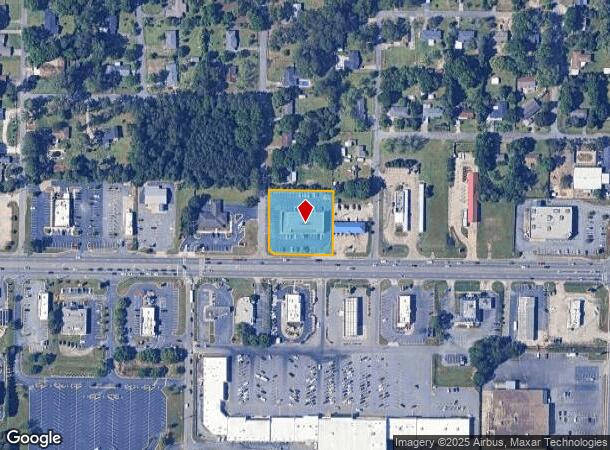 206 Russell Pkwy, Warner Robins, GA Parcel Map