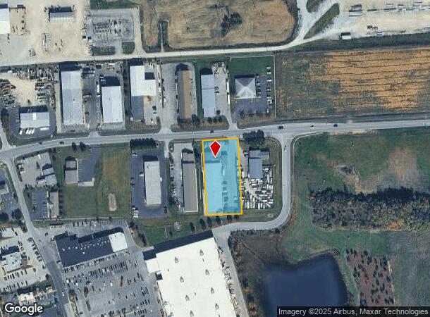  211 Commerce Dr, Franklin, IN Parcel Map