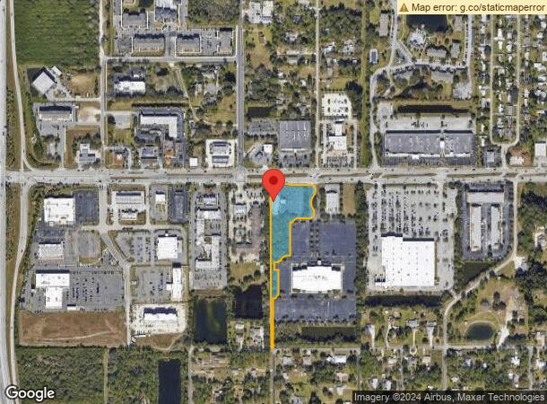  4355 W New Haven Ave, Melbourne, FL Parcel Map