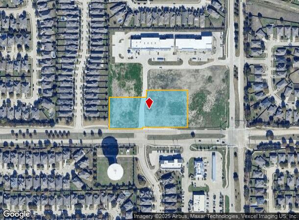  1600 S Westridge Blvd, Mckinney, TX Parcel Map