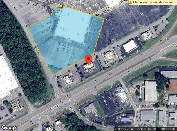  1138 N Wesleyan Blvd, Rocky Mount, NC Parcel Map