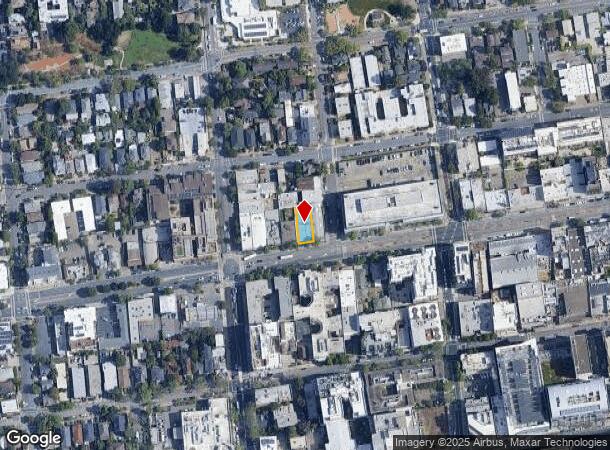  1929 University Ave, Berkeley, CA Parcel Map