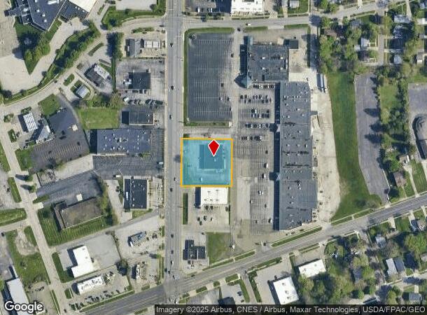  1561 S Hawkins Ave, Akron, OH Parcel Map