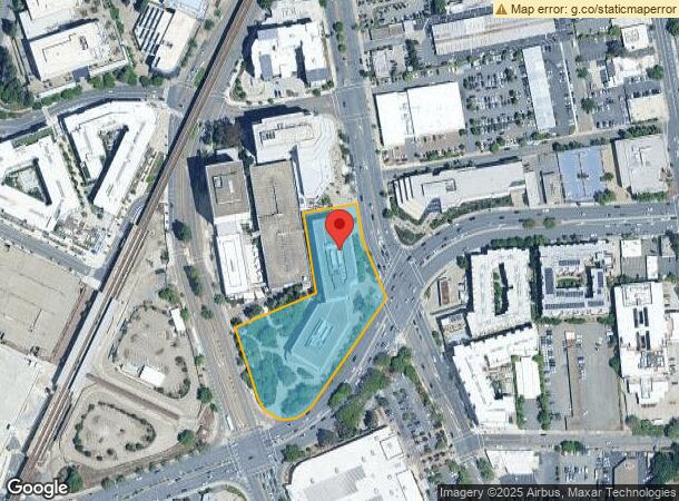  2001 N Main St, Walnut Creek, CA Parcel Map