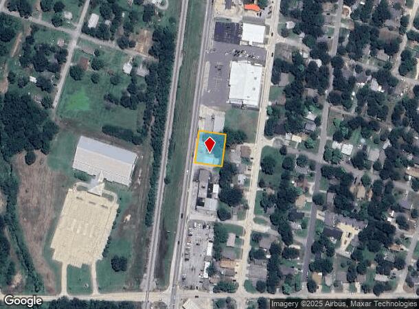  1226 S Main St, Mcalester, OK Parcel Map