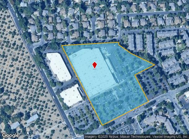 3150 Fostoria Way, Danville, CA Parcel Map