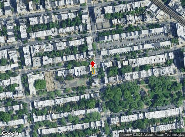  870 Hancock St, Brooklyn, NY Parcel Map
