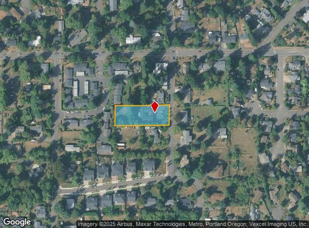 14135 Sw 100Th Ave, Portland, OR Parcel Map