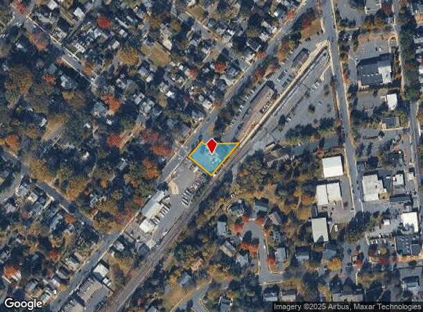 196 W Ashland St, Doylestown, PA Parcel Map