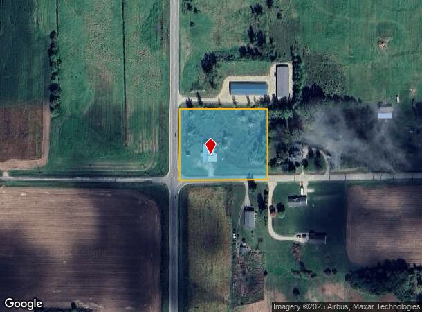 E6110 Fuhs Rd, Manawa, WI Parcel Map