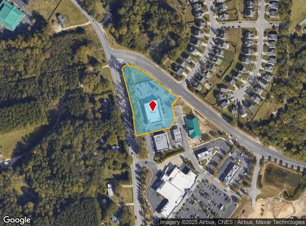 6216 Battle Bridge Rd, Raleigh, NC Parcel Map