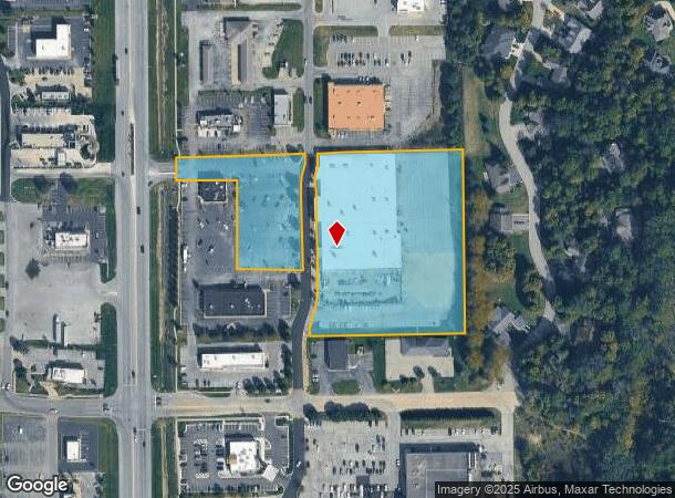  1645 N State St, Greenfield, IN Parcel Map