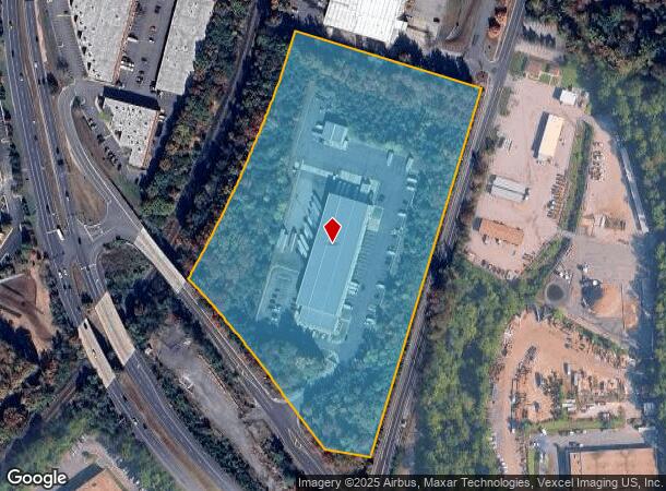 8312 Cinder Bed Rd, Lorton, VA Parcel Map