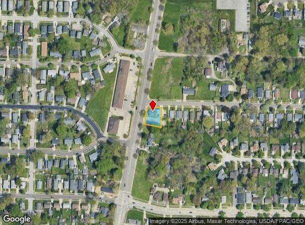 1525 Home Ave, Akron, OH Parcel Map