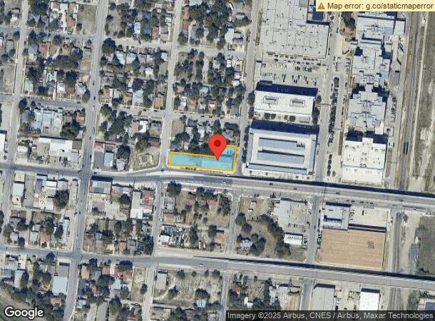  1303 W Commerce St, San Antonio, TX Parcel Map