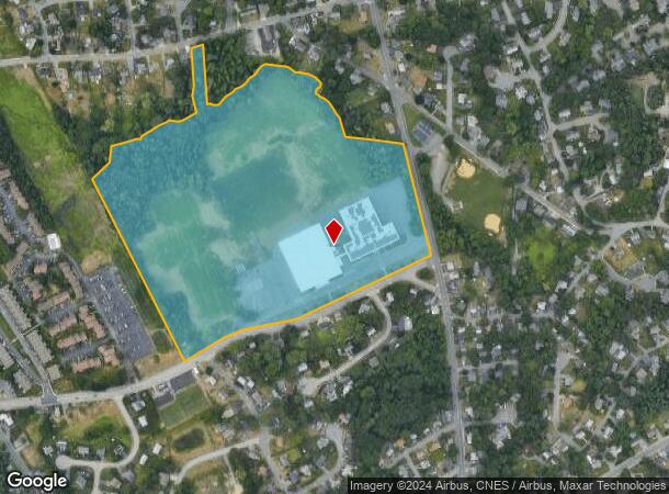  55 Locust St, Woburn, MA Parcel Map