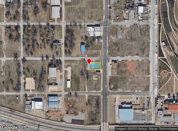  701 S Walker Ave, Oklahoma City, OK Parcel Map