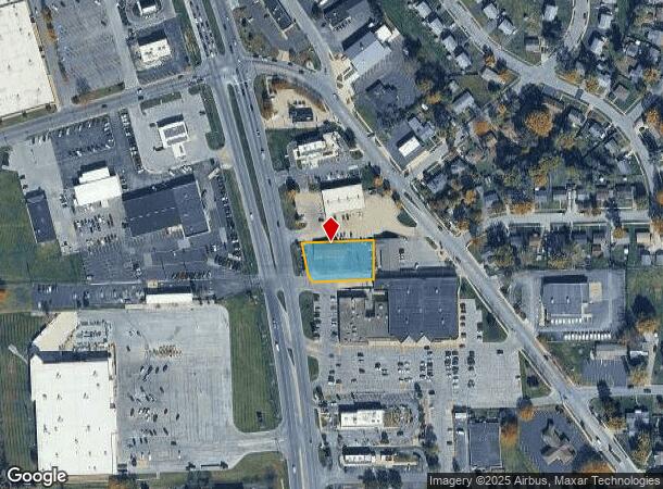 1189 N Morton St, Franklin, IN Parcel Map