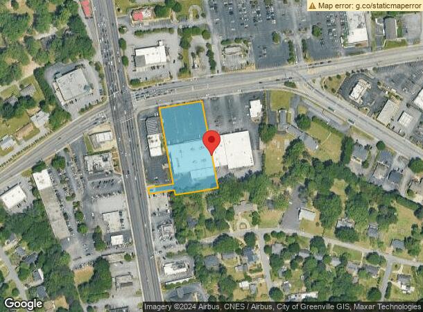  2402 E North St, Greenville, SC Parcel Map