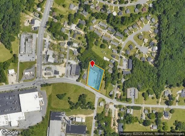  409 E Fairfield Rd, High Point, NC Parcel Map