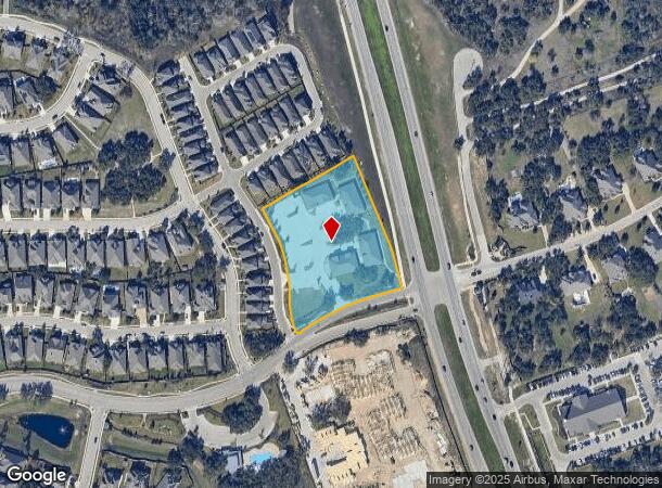  2629 Palmera Ridge Blvd, Leander, TX Parcel Map