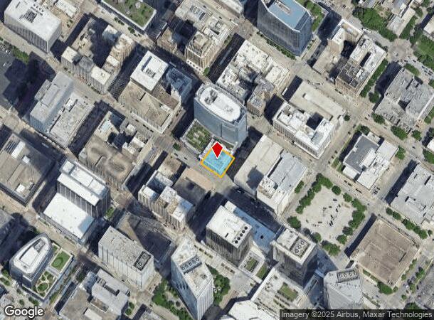 820 Fannin St, Houston, TX Parcel Map