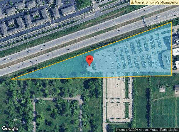  13400 N Meridian St, Carmel, IN Parcel Map