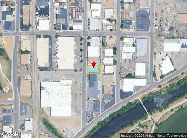 1346 S Jason St, Denver, CO Parcel Map