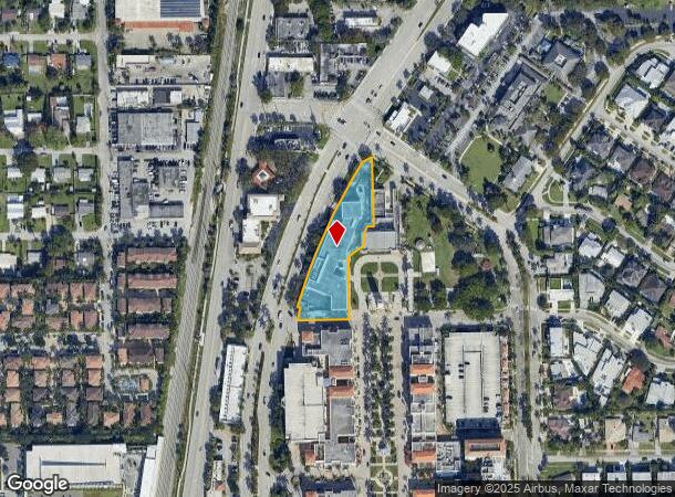  501 Plaza Real, Boca Raton, FL Parcel Map
