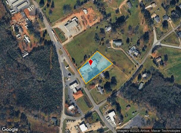  3271 E Gap Creek Rd, Greer, SC Parcel Map
