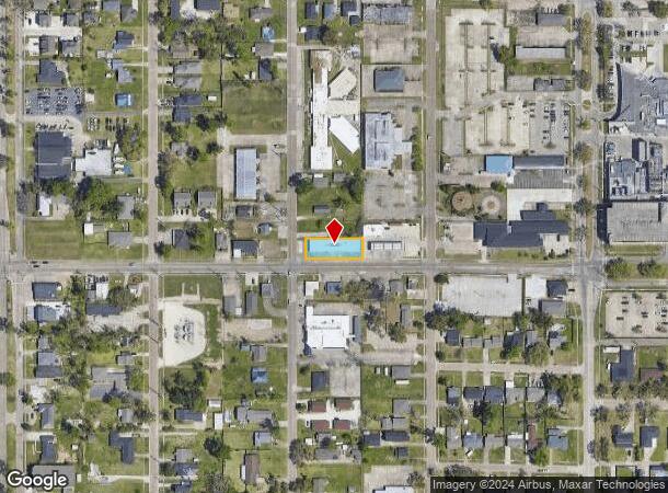  1401 Oak Park Blvd, Lake Charles, LA Parcel Map