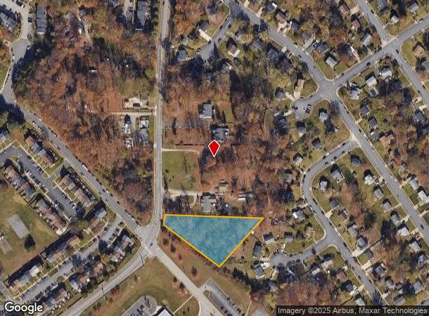  15077 Blackburn Rd, Woodbridge, VA Parcel Map