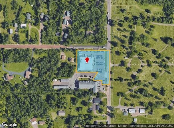  4849 Howard Gnesen Rd, Duluth, MN Parcel Map