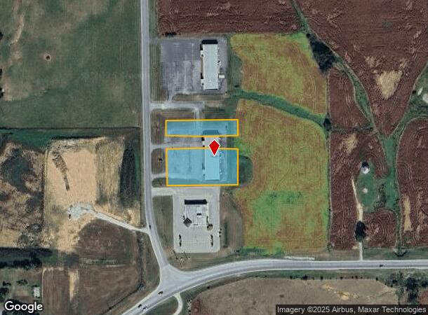 1101 N Jim Day Rd, Salem, IN Parcel Map