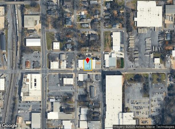 323 E Morris St, Dalton, GA Parcel Map