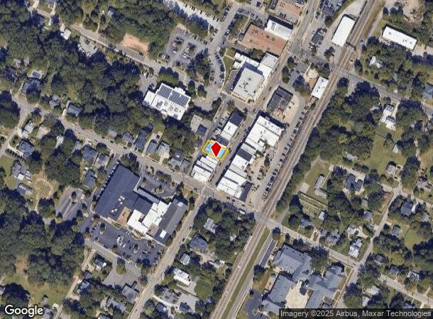 113 N Salem St, Apex, NC Parcel Map