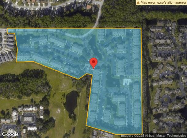  7595 Baymeadows Cir W, Jacksonville, FL Parcel Map