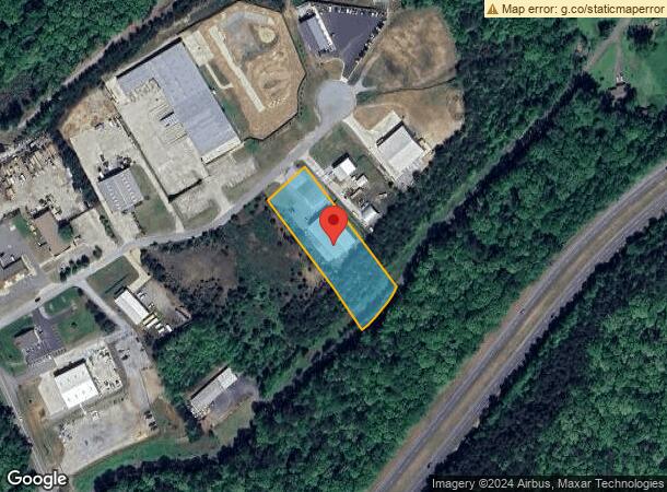  190 Chestatee Industrial Park Dr, Dahlonega, GA Parcel Map