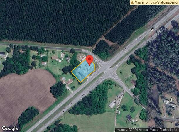  6491 New Bern Hwy, Maysville, NC Parcel Map