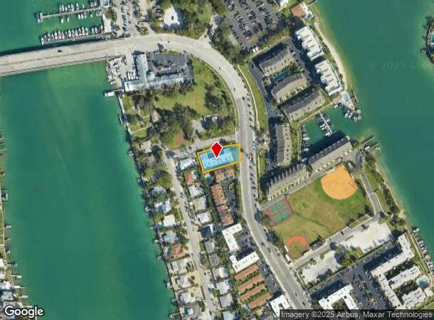 9250 Blind Pass Rd, St Pete Beach, FL Parcel Map