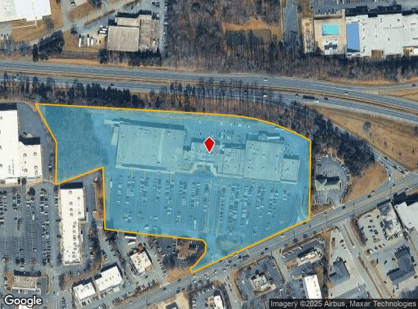  910 S Main St, Kernersville, NC Parcel Map