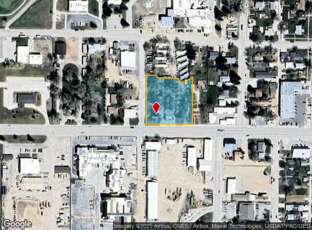 585 Fort St, Buffalo, WY Parcel Map