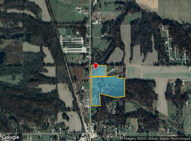  3116 N State Road 59, Linton, IN Parcel Map